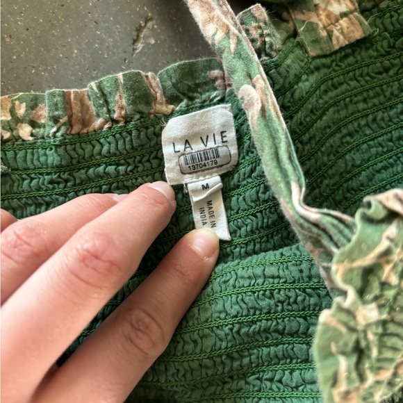 La Vie Rebecca Taylor Sleeveless Talita Smock Dress - Picture 7 of 9